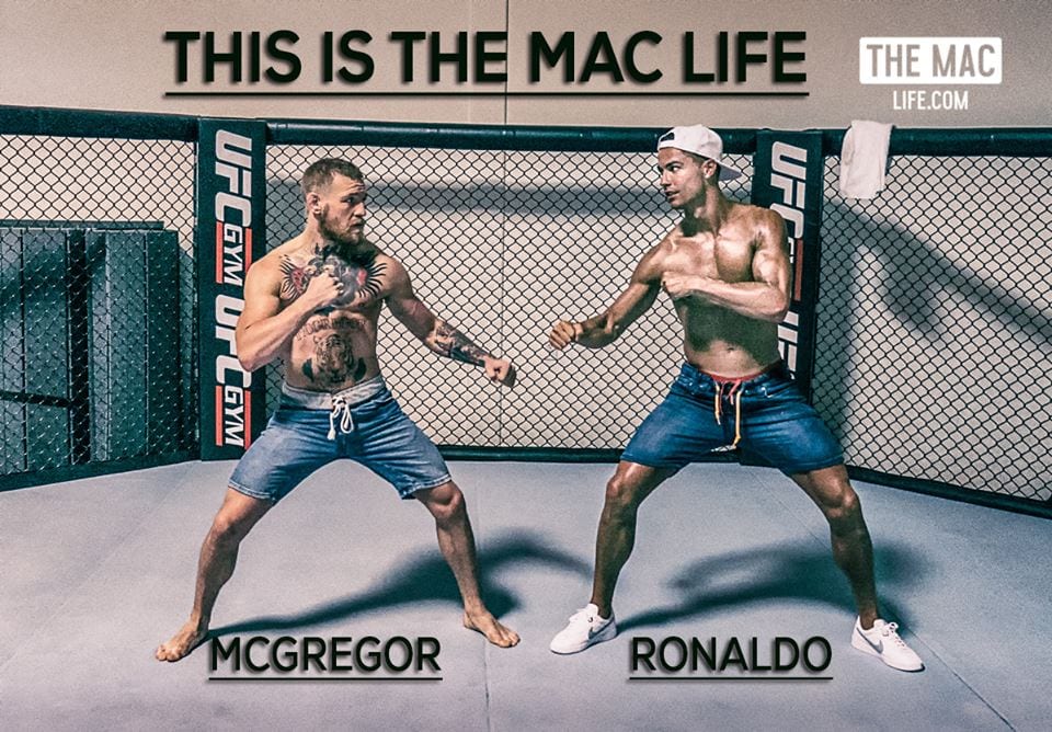 Cristiano Ronaldo joins Conor McGregor at Las Vegas training camp, Football News