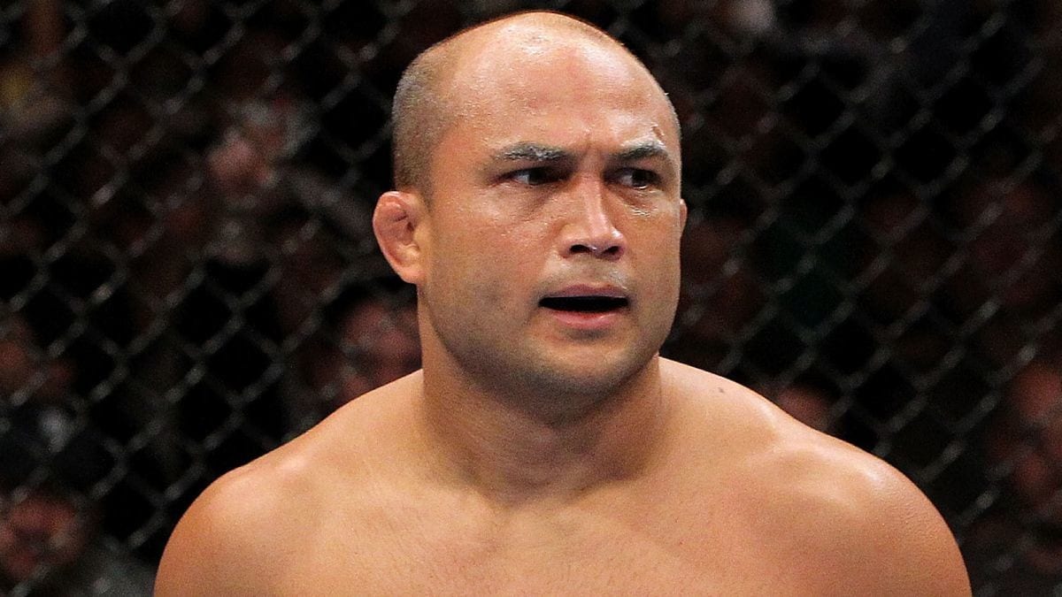 Er 45-år gammel 175 cm høj B.J. Penn i 2024