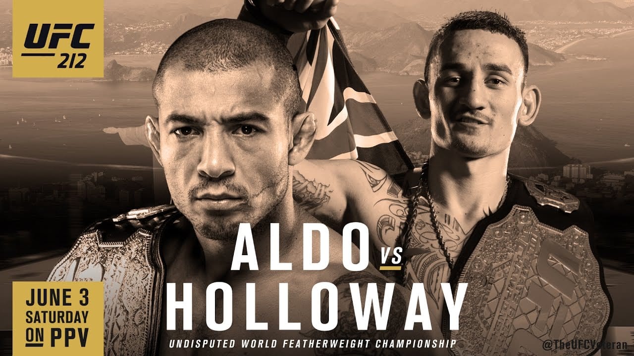 Men Bageri har en finger i kagen UFC 212 Early Weigh-Ins: Aldo vs. Holloway official after both make weight  in Rio