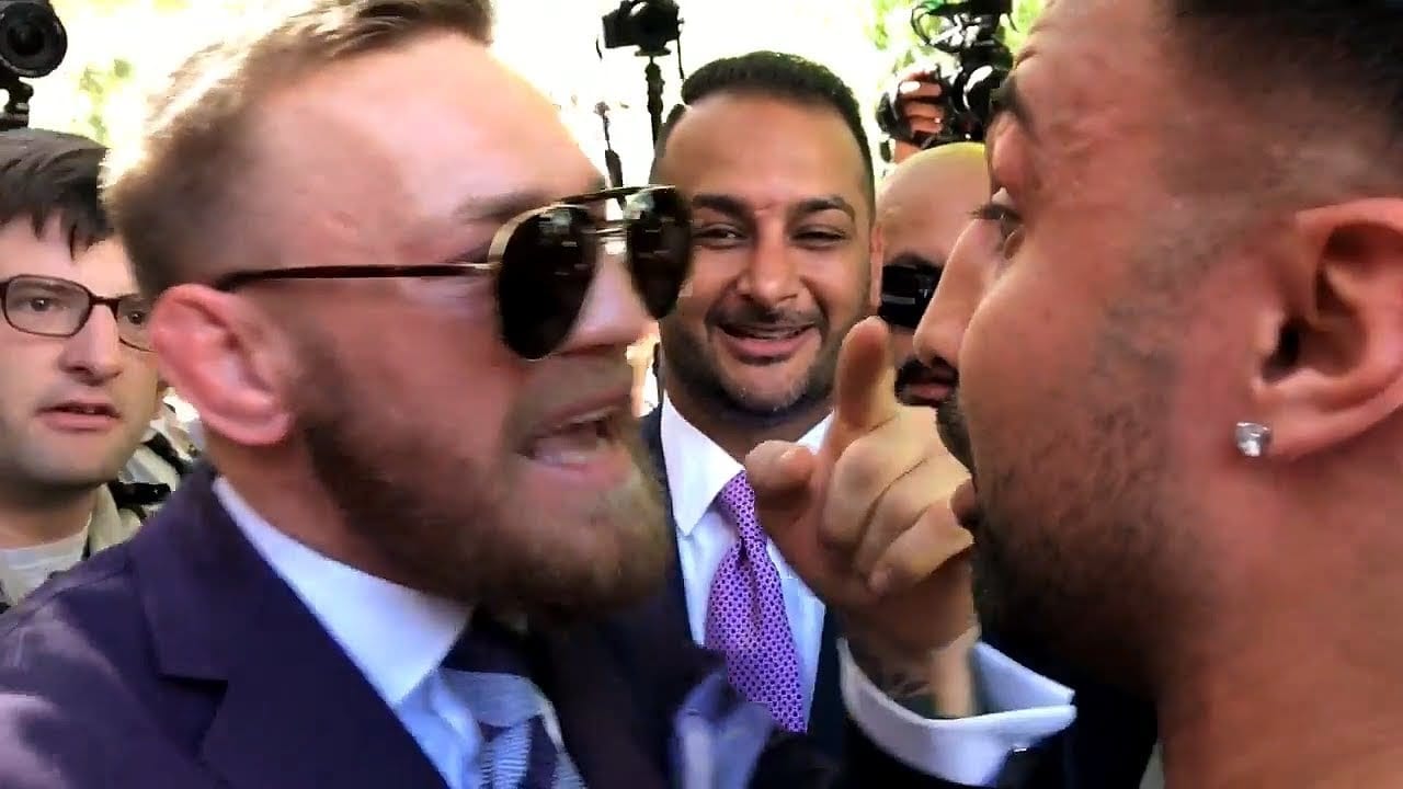 Video: Conor McGregor and Paul Malignaggi come face to face at Grand  Arrival event