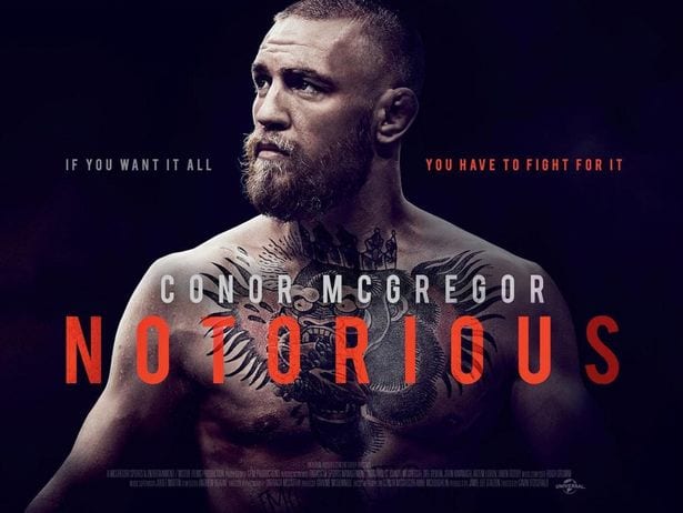 Conor McGregor Notorious available on DVD now