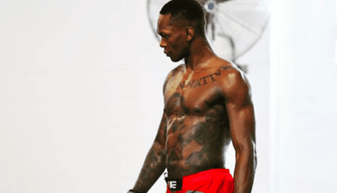 Israel Adesanya Looks Bulked In 'Not Even' His 'Final Form' Prior