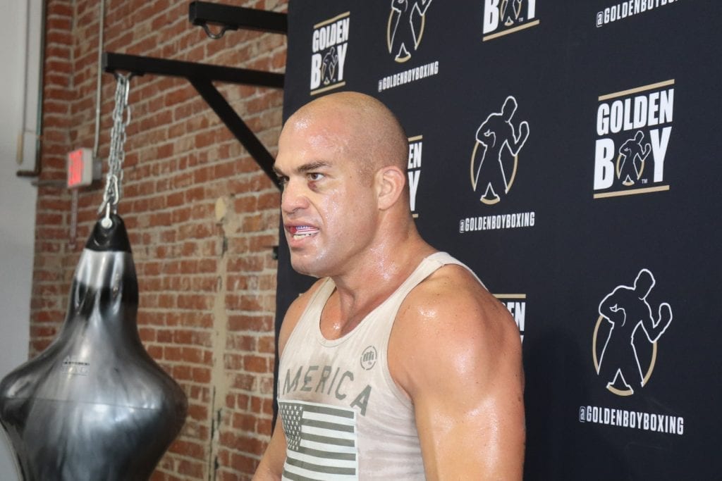 I hope he’s not that slow” Tito Ortiz on Chuck Liddell