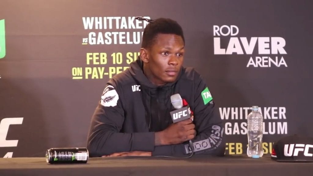 Israel Adesanya On Robert Whittaker Thinking He’s Not As Good As He ...