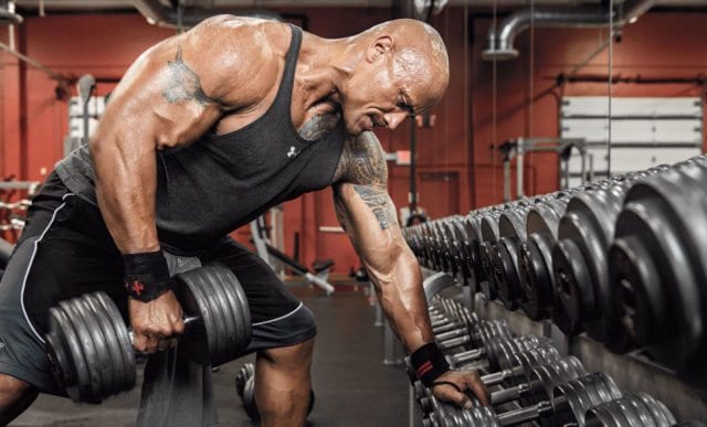 The rocks arm workout sale