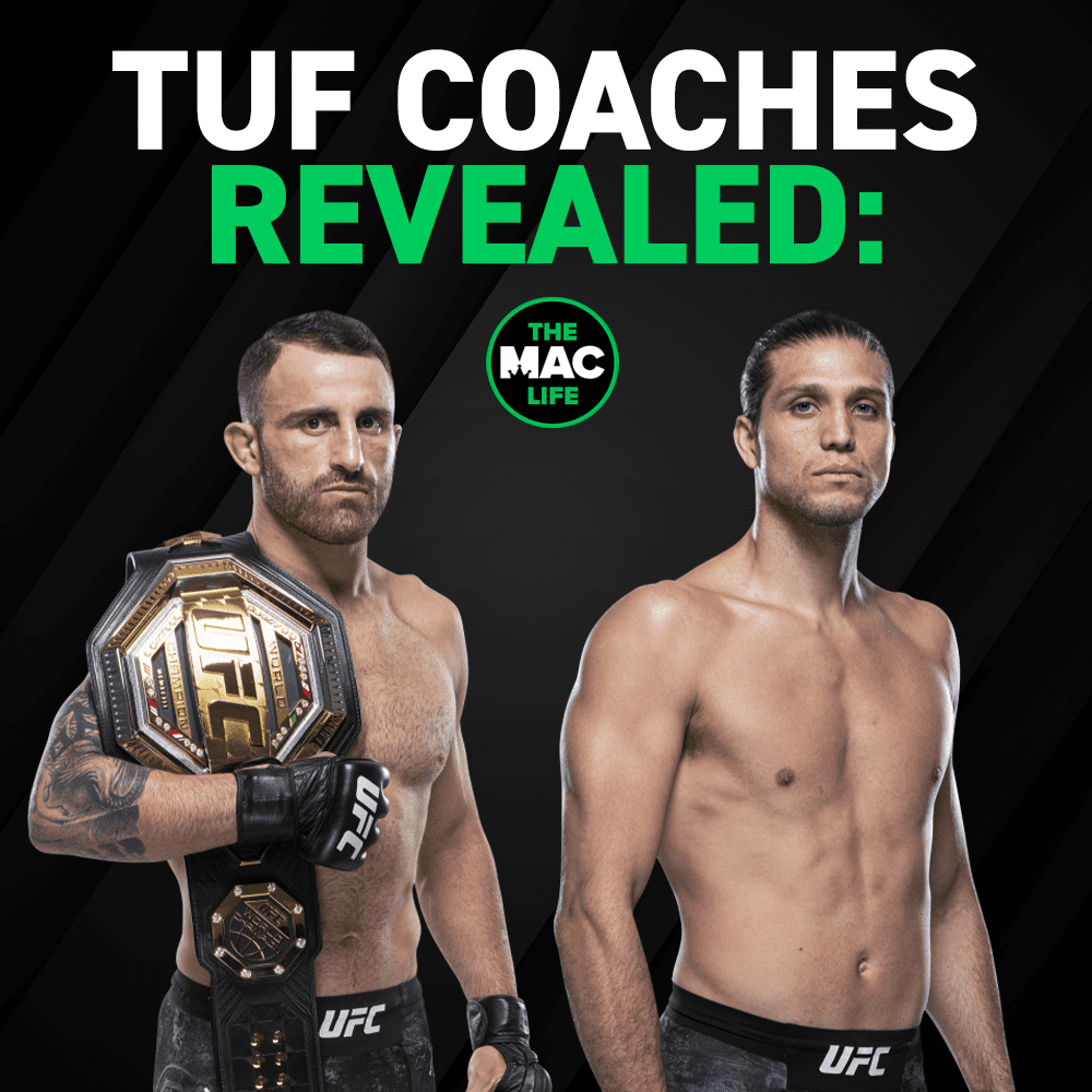 Alexander Volkanovski and Brian Ortega to coach relaunch of The Ultimate  Fighter - MMA - TheMacLife
