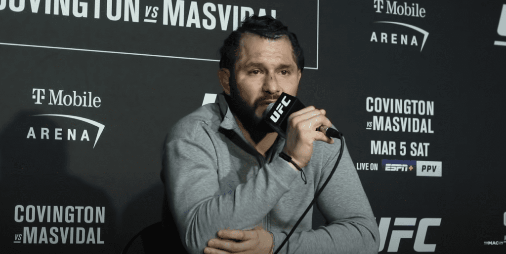 Watch Jorge Masvidal Critical Of Herb Dean In Wake Of Covington Defeat
