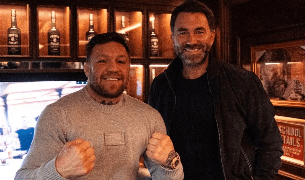 Eddie Hearn: ‘If it were me, I’m bringing Conor McGregor back whatever it costs’ thumbnail
