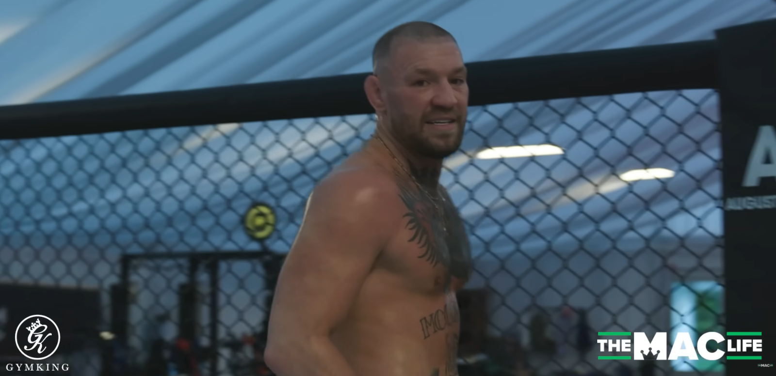 Watch: McGregor ‘locked in’ as White House preparations continue
